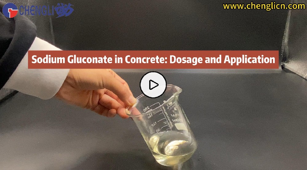 Sodium Gluconate in Concrete: Dosage and Application Methods