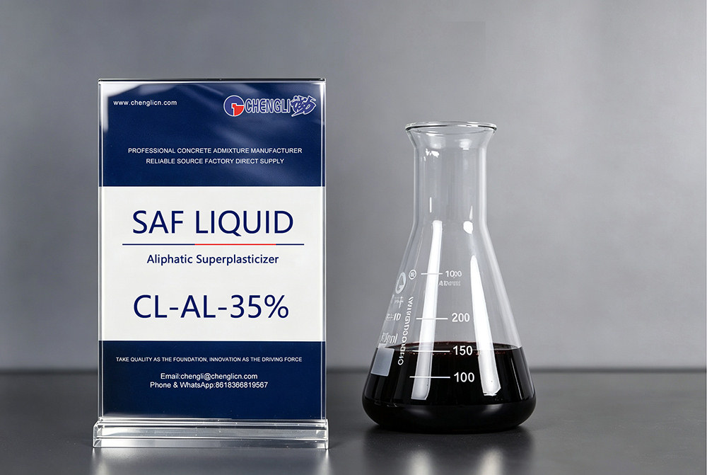 CL-AL-35% Aliphatic Superplasticizer-SAF Liquid(Sulfonated Acetone Formaldehyde Based Superplasticizer)
