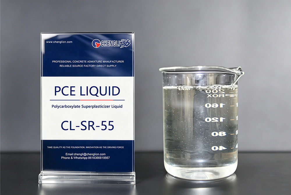 CL-SR-55 Polycarboxylate Superplasticizer 55%(High Slump Retention Type)