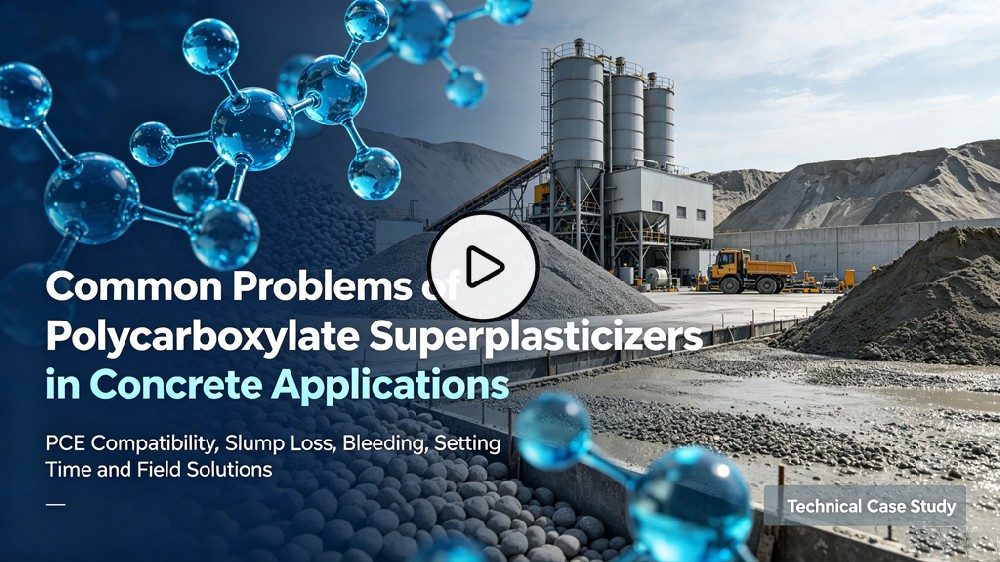 Avoid these common polycarboxylate superplasticizer mistakes in concrete construction! Small dosage & operation errors cause big quality problems.